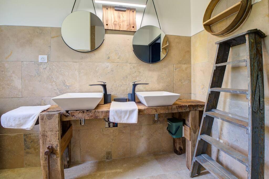Combe Jolie Clim, Piscine & Jacuzzi Villa Saint-Vincent-de-Cosse Bagian luar foto