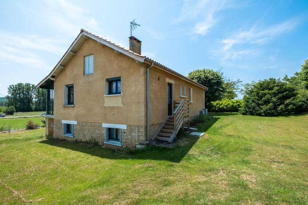 Combe Jolie Clim, Piscine & Jacuzzi Villa Saint-Vincent-de-Cosse Bagian luar foto