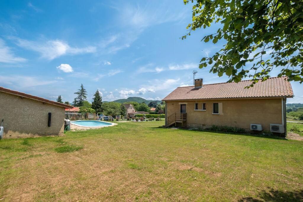 Combe Jolie Clim, Piscine & Jacuzzi Villa Saint-Vincent-de-Cosse Bagian luar foto
