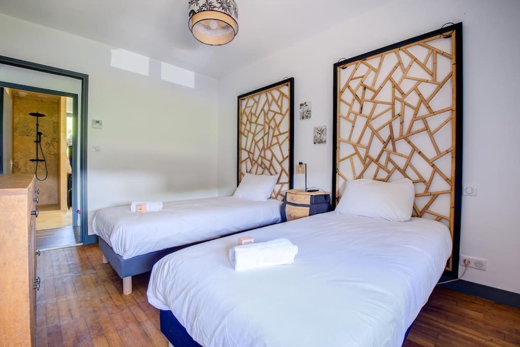 Combe Jolie Clim, Piscine & Jacuzzi Villa Saint-Vincent-de-Cosse Bagian luar foto